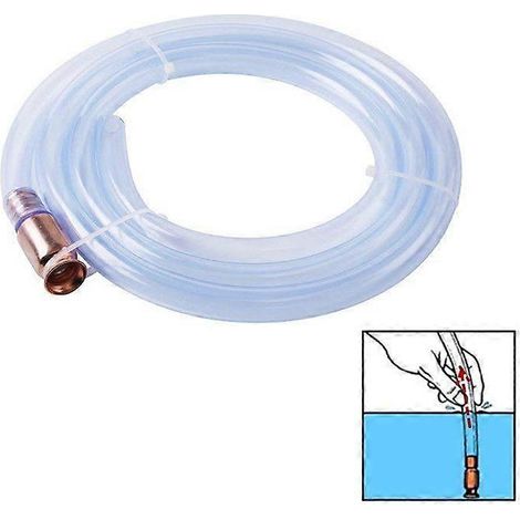 Transfer-Saugpumpe, Benzin-Saugschlauch, Kraftstoff-Saugschlauch, manueller Kraftstoffpumpenschlauch zum Absaugen von Wasser/Benzin/Kraftstoff (1/5)