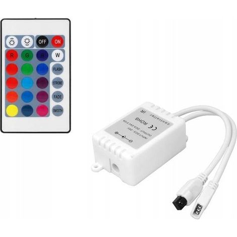 Controller rgb ltc 6A 12V DC senza fili telecomando (1/3)