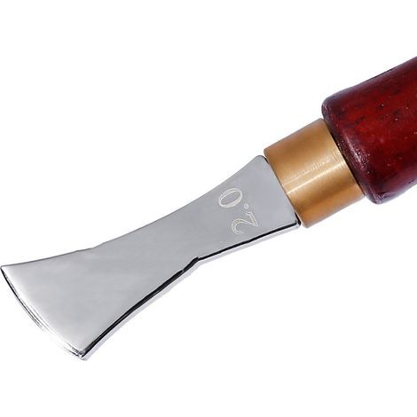 Outil de Biseautage pour Cuir, Edge Beveler pour Cuir, Outils Bricolage Cuir à la Main Maroquinerie Bordure Cuir (1/3)
