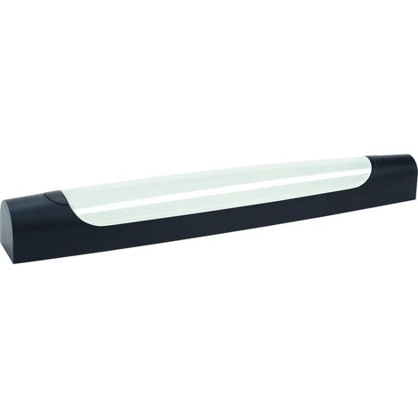 MAUD SYM 00 Réglette IP44 IK07 Vol.2 LED intég. 6,3W 2700K 600lm noire ARIC 53087
