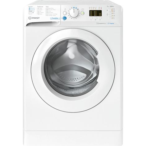 Indesit BWA 71296X WV IT lavatrice Caricamento frontale 7 kg 1200 Giri/min Bianco (1/4)