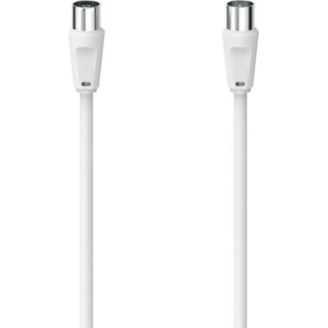 Cavo Coassiale Antenna TV Hama 00305045 Bianco 10 m