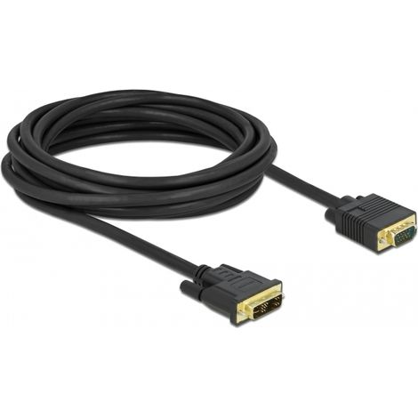 DeLOCK Cable DVI 12+5 macho a VGA macho 5 m (1/3)