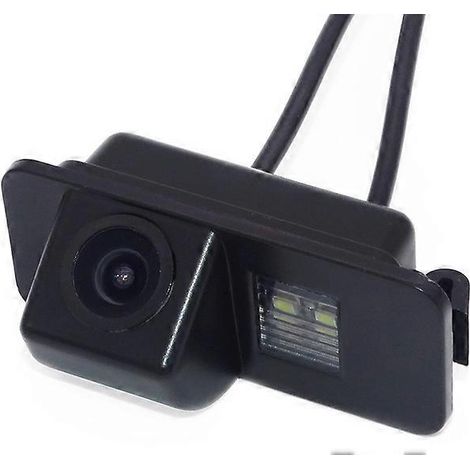 Éclairage de plaque d'immatriculation, caméra de recul HD CCD pour voiture, vision nocturne (1/5)