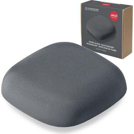 Détecteur de Fumée - Alarme Incendie Optique pour la Maison - 10 Ans Pile au Lithium - Design Scandinave - Gris (1/5)