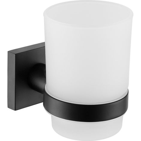 Mexen Rufo Zahnputzbecher, Schwarz - 7050938-70 (1/2)