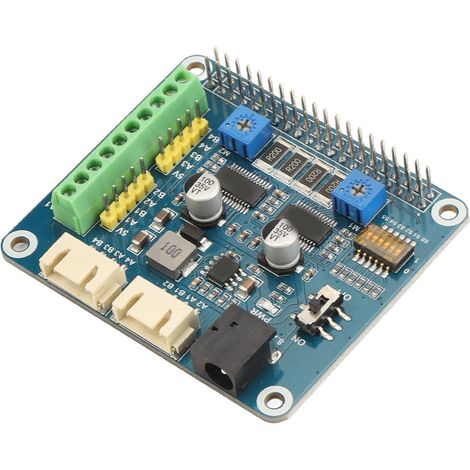 HAT für Raspberry Pi mit HR8825-Controller, Dual-Schrittmotortreiber, 1/32 Mikroschrittauflösung, kompatibel mit Arduino und Entwicklungsboards. (1/5)