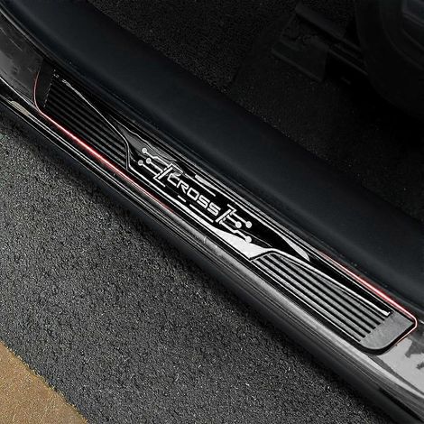Accessoires automobiles : Plaque de seuil de porte pour BMW X1 X2 X5 X6 2023-2024, protection de seuil de porte, pièces automobiles ( ) (1/5)
