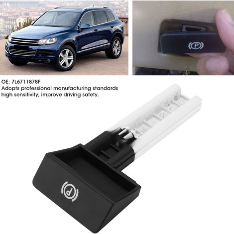 Manija de control del freno de estacionamiento - Modelo 7L6711878F ABS - Accesorio automotriz profesional (1/5)