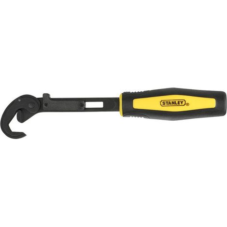 Stanley – Clé à griffe 13-19mm – Longueur 230mm – Corps forgé pour résistance accrue – Mécanisme à effet cliquet pour ajustage rapide