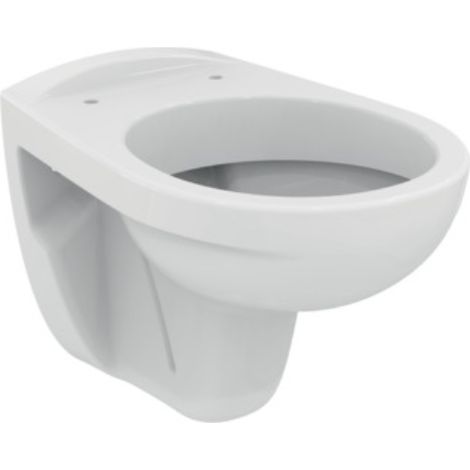 Hängetopf weiss glänzend - Ideal Standard Eurovit - Con copri wc Standard
