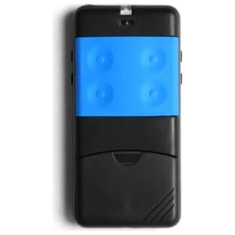 Télécommande / Emetteur, 433 Mhz, 4 canaux avec déviateur, touches bleues CARDIN (1/3)