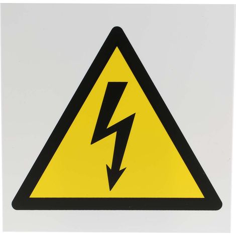 Panneau de danger, avec pictogramme : Danger Electricité " " ( Prix pour 1 )