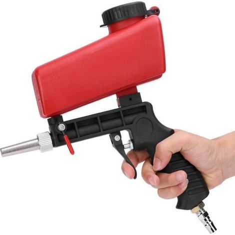 Sableuse - Pneumatique - Réglable - Portative - 700 mL - 90 PSI - 7,0 CFM (1/4)