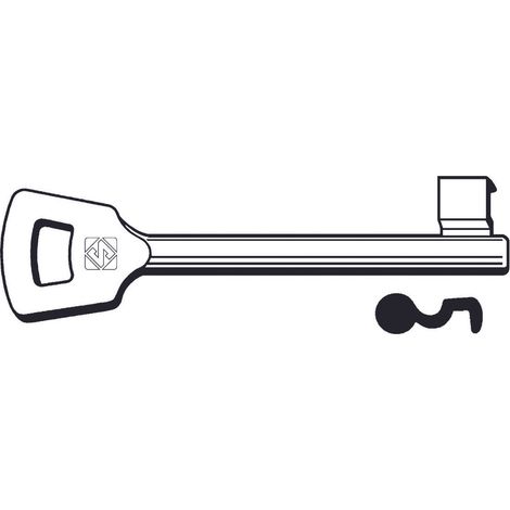 Chiave patent passepartout nemef 4nfhl - 4nfhl