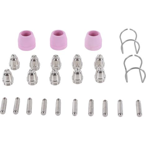 Kit de 25 buses d'électrode pour torche plasma AG60 SG51 - Pièces de rechange de coupe (1/5)