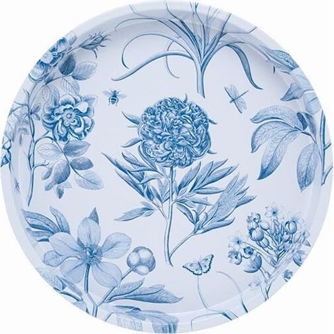 Sanderson Etchings & Roses Deep Well Tray