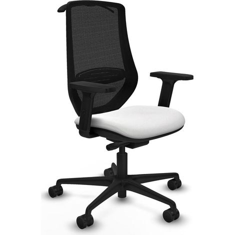 Piqueras y Crespo Mardos traslack bali chaise blanc ergonomique
