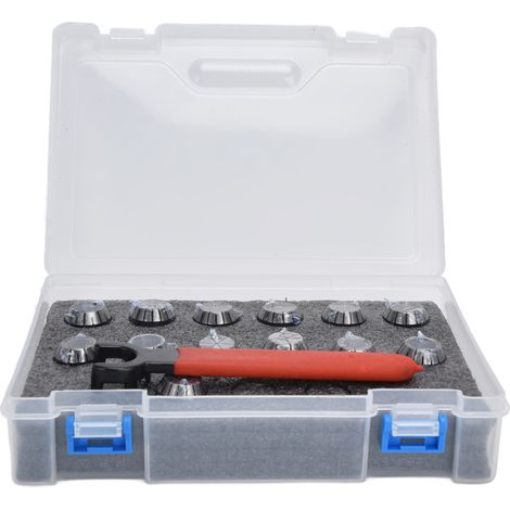 Lot de 13 pinces de serrage CNC pour machine de fraisage tour outil porte-étau SKER2013PC03 (1/5)