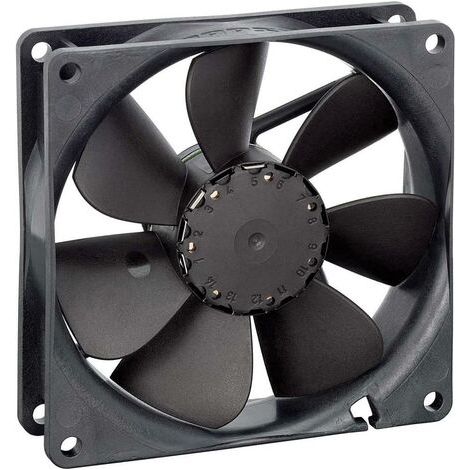 Ventilateur axial EBM Papst 3414NGM 9292506306 24 V/DC 70 m³/h (L x l x H) 92 x 92 x 25.4 mm 1 pc(s) (1/2)