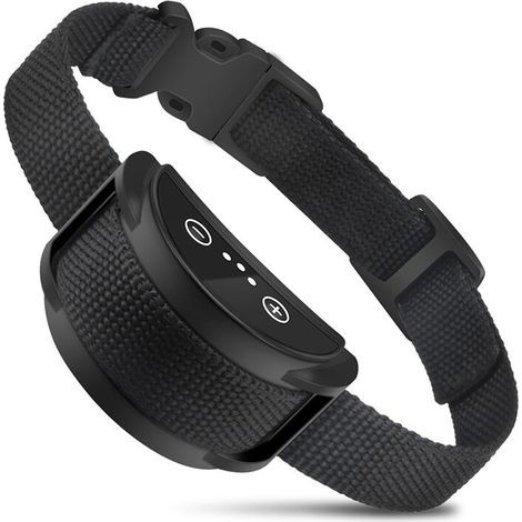 Collier anti-aboiement rechargeable pour chien – 5 niveaux de vibrations, étanche (pluie/neige), capsule anti-fugue intégrée (1/5)