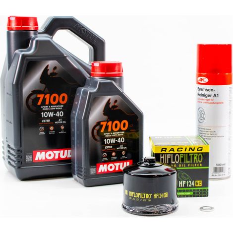 Kit Entretien Vidange pour KAWASAKI Z H2 de 2020 à 2025 - MOTUL 7100 10W40 5L