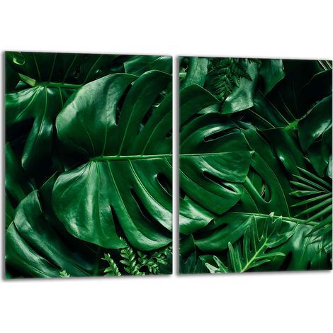 Protezione per piano cottura in vetro 2x40x52 Monstera (1/5)