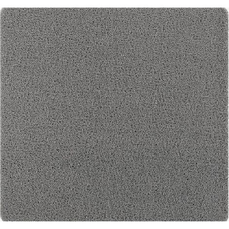 Tapis de douche antidérapant,60x60centimètre-Avec trou de drainage-gris (1/5)