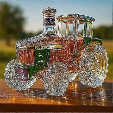 Nouvelle carafe à whisky bouteille de whisky amusante pour Halloween décoration de bar à domicile A90-zhida6SDcd02Hkag-Tracteur vert