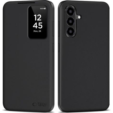 Portafoglio intelligente Tech-Protect Galaxy A26 5G / A17 4G / 5G Nero opaco (1/5)