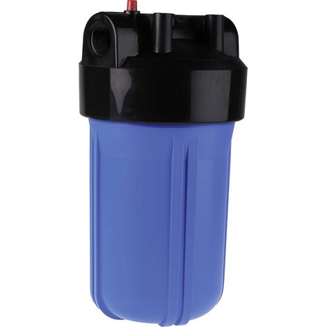 Filtre à eau Noir/Bleu, 1pouce, BSP ( Prix pour 1 ) (1/4)