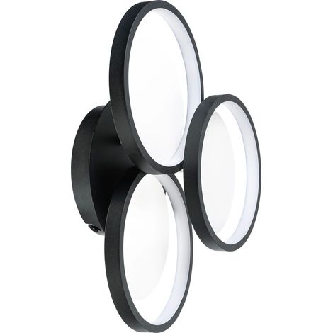 Lámpara De Techo Toolight App1919-C Black Led Black (1/4)