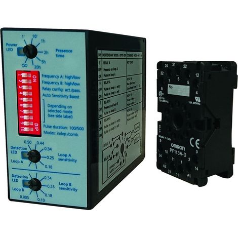 Contrôleur Pour Boucle À Induction Simple 12-24 Volts FAAC