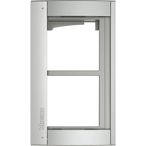 Bticino Sfera New Aluminium-Einbaurahmen 138x235 mm