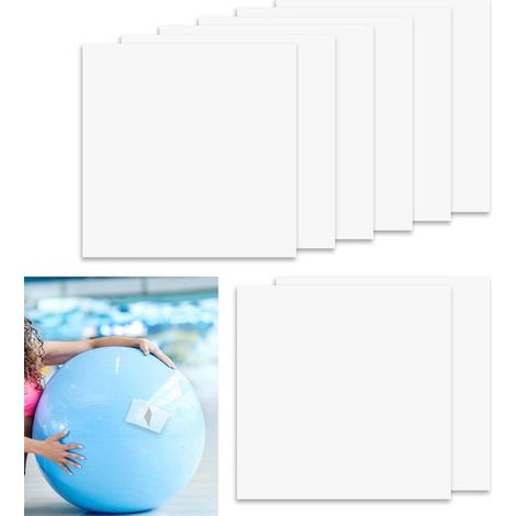 Parches de reparación impermeables, 8 unidades - Autoadhesivos transparentes para diversas aplicaciones (1/5)