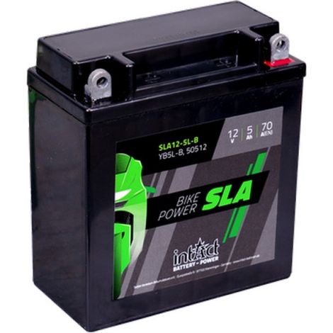 Batterie moto POWER Bike AGM YB5L-B 12v 5ah 70A SLA