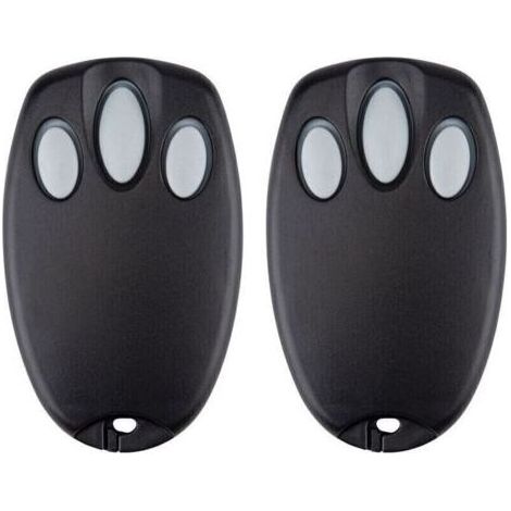 Lot de 2 émetteurs de porte de garage portatifs de remplacement pour Chamberlain Liftmaster Motorlift 94335E 84335E ML700 ML500 ML850 Merlin+ C945 C840 Security+ 433,92 MHz (1/5)