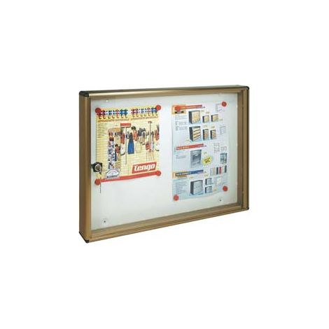 BACHECA PORTA AVVISI PER INTERNI CM.55X5X40H.  cm.55x5x40h.    ALUBOX
