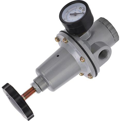 Régulateur de pression pneumatique avec manomètre, kit de réduction d'air comprimé G3/8, lot de 10 pour système de régulation. (1/5)