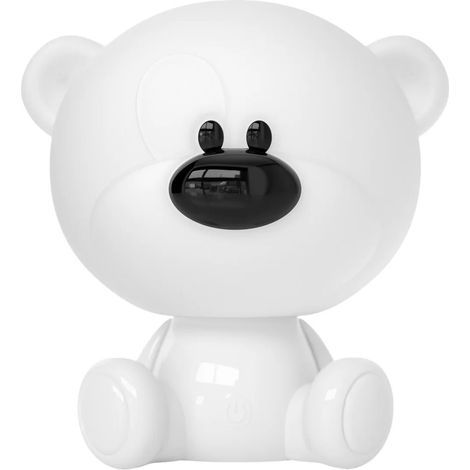 Luce notturna per bambini a LED Orsetto 2,5 W RGB + batteria ricaricabile per luce diurna Bianca
