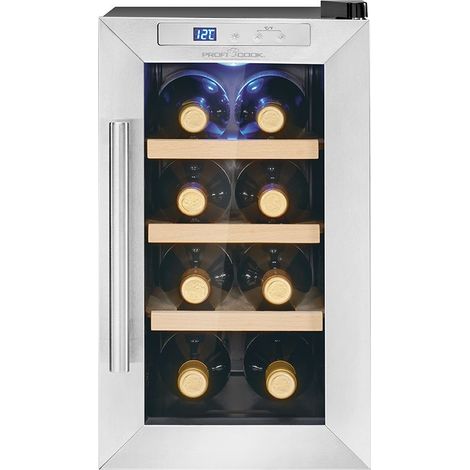 Cave à vin avec porte vitrée et écran LED 23L Proficook PC-WK1233 (1/5)