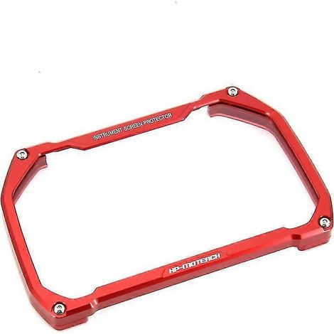 Für BMW R1200GS, R1250GS, R1250GSA, F850GS, F750GS, F900, F900R Motorradzubehör: Displayschutzfolie für Instrumentenrahmen – Rot