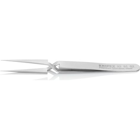 KNIPEX 92 91 02 Pinzetta a becchi incrociati di precisione  120 mm