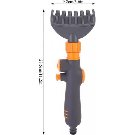 Malaka Nettoyeur de cartouche filtrante, brosse à eau pour enlever les débris de filtre de spa (1/4)