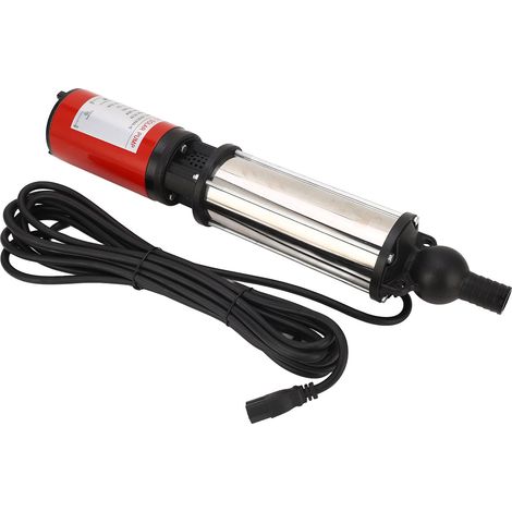 Pompe à eau solaire submersible avec hauteur de refoulement de 15 m, débit de 4 m³/h, 12 V CC, 300 W, pour l'irrigation (1/5)