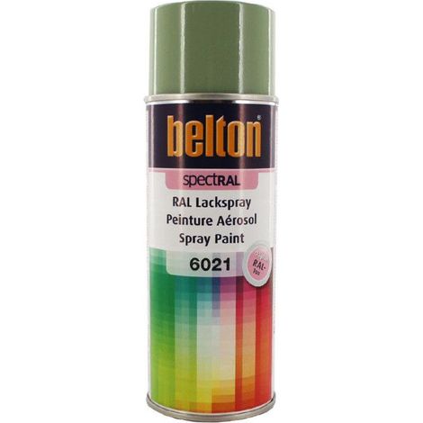 Bombe peinture - AUTO K - BELTON - RAL 6021 VERT PALE - 400 ml - Mat