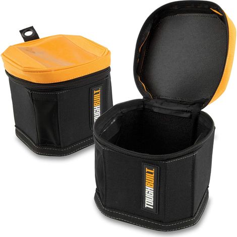 Toughbuilt Cube SoftBox Scatole di Stoccaggio Nere e Gialle