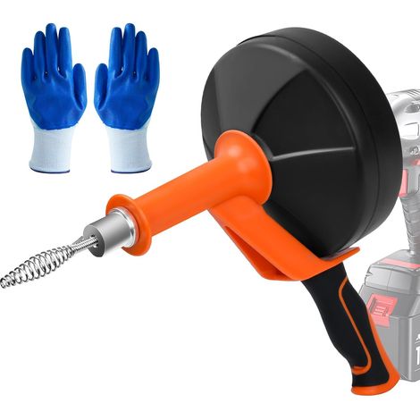 Furet Deboucheur Canalisation Avec Foret 13m, IdéAl Pour Le Nettoyage éCologique Des Drains Furet Deboucheur, Efficace Contre Le Blocage Destop Deboucheur Canalisation (1/5)