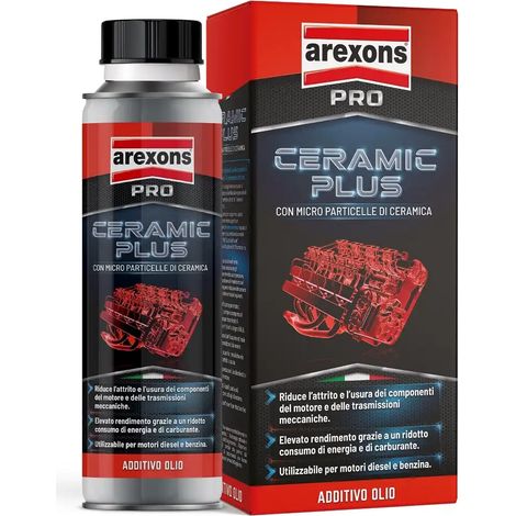 Additivo Olio Motore AREXONS CERAMIC PLUS per Diesel e Benzina conezione – 300 ml (1/5)
