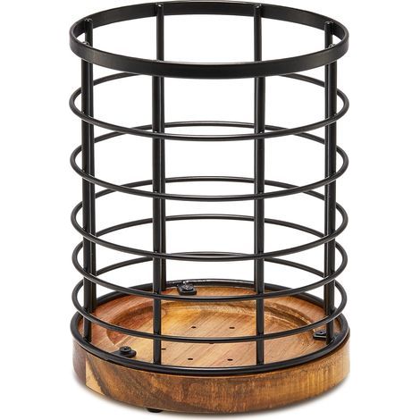 Tapete de cocina Loiça con base de madera, rojo (1/5)